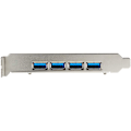 Miniatyrbild 1 av 3: StarTech USB 3.2 Gen 2 PCIE-kort - USB Typ A 10 Gbps PCI Express X4 - PEXUSB314A2V2
