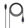 Pikkukuva 1 / 4: Nanocable USB 3.1, 1m, 1 m, USB C, USB A, 3.1 (3.1 Gen 2), Uros-Uros, Musta