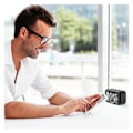 Miniatyrbillede 3 af 4: Clockradio ELBE RD668N Sort LCD 4,4"