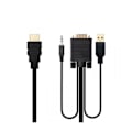 Miniatyrbillede 2 af 3: Nanocable HDMI til VGA-Jack-USB-konverter, 1,8 m