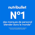 Miniatyrbillede 4 af 4: Blender portable - NutriBullet - NBP003MA - 475ml - Uden BPA - USB-C kabel