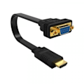 Miniatyrbillede 1 af 3: Fra digital til analog EW9864 HDMI til VGA-konverteren forbinder din pc eller bærbare computer med en HDMI-udgang til en