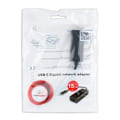 Miniatyrbillede 2 af 4: Gembird A-CM-LAN-01, Kablet, USB C, Ethernet, 1000 Mbit-s, Sort