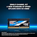 Miniatyrbillede 3 af 4: G.SKILL RIPJAWS F4-3200C22S-8GRS hukommelsesmodul - 8 GB DDR4 - 3200 MHz - Latens 22