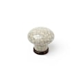 Miniatyrbillede 1 af 4: Møbelknop - Rei - MOD.818 - Porcelæne - 30 mm - Sæt af 2 enheder Vit