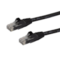 Pikkukuva 1 / 2: Ethernet-kaapeli Cat 6 - STARTECH - 1,5 m - 100% kupari - Musta - Gigabit