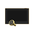 Miniatyrbillede 1 af 6: Judas Connectet Guld - EZVIZ - HP2 - 1080p - Batteri 2200mAh - Synsvinkel 146° - Skærm 4.3 tommer gyllene
