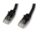 Miniatyrbillede 4 af 4: Netværkskabel Cat6 - STARTECH - N6PATC2MBK - 2 m - 100% kobber - Guldkontakter
