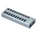 Miniatyrbillede 2 af 4: USB 3.0 Hub - I-TEC - Strøm med 10 USB 3.0 porte og 48W strømadapter