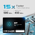 Pikkukuva 2 / 6: Sisäinen SSD-levy - Silicon Power - Ace A55 2To - SATA III 2.5" 3D NAND