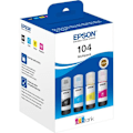 Miniatyrbillede 2 af 2: Epson Multipack 104 blækpatron