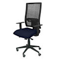 Miniatyrbillede 1 af 2: Ergonomisk kontorstol med syncro-mekanisme og justerbar højde. høj ryg i åndbart mesh med nakkestøtte og