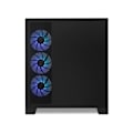 Miniatyrbillede 4 af 6: NOX Hummer GLOCK ARGB Semitorre ATX Tempereret Glas USB-C Sort