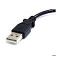 Pikkukuva 2 / 3: 15 cm USB 2.0 A - Micro B -kaapeli - STARTECH - Musta - Elinikäinen takuu