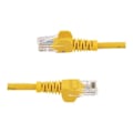 Pikkukuva 2 / 3: STARTECH 3m koukuton Cat5e UTP-verkkokaapeli - Anti-Snag RJ45 Ethernet-johto - M/M - keltainen