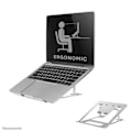 Miniatyrbillede 3 af 4: NewStar Foldbart Laptop Stand 10"-17" Sølv