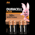 Pikkukuva 1 / 2: Duracell Plus AA LR6 akku x4