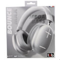 Pikkukuva 3 / 5: T’NB Bounce Max - Langattomat Circum-aural-kuulokkeet Uusi Versio, Mukavat ja Kattavat, Bluetooth-yhteydellä - Hopea
