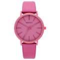 Miniatyrbillede 1 af 4: Dameur - WATX&COLORS - NEBULA WXCA3038 - Quartz - Analog - Pink Læder Rosa