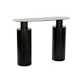 Miniatyrbillede 1 af 3: sidebord 107 x 36 x 78 cm sort guld jern