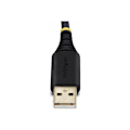Pikkukuva 4 / 4: - StarTech.com - StarTech.com 3 jalan (1 m) USB-nollamodeemi-sarjasovitinkaapeli, vaihdettavat DB9-ruuvit/mutterit, COM-kiinnitys, USB