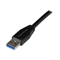 Miniatyrbillede 2 af 3: Aktivt USB 3.0 kabel USB-A til USB-B - STARTECH - 10 m - Sort