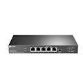 Pikkukuva 1 / 3: TP-LINK TL-SG105PP-M2 Switch - 5 hallitsematonta Gigabit Ethernet -porttia PoE-virtalähteellä