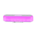 Pikkukuva 2 / 4: Mars Gaming MSB-ORB, 20 W kannettava kaiutin ja soundbar, Orbilight RGB 360, kolmoisohjain, Bluetooth 5.3/MicroSD/AUX/FM, valkoinen