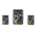 Miniatyrbillede 2 af 4: Gaming Højtalere - Mars Gaming - MS-H21 - 2.1 Subwoofer 35W - RGB - Surround 3D Svart