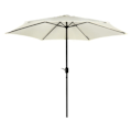 Miniatyrbillede 1 af 4: Parasol - Aktiv - Hexagonal - D270 cm - Aluminium - Farve creme Fløde