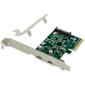 Pikkukuva 1 / 3: USB-C -LIITINLAITE - CONCEPTRONIC - EMRICK07G - 2 porttia - 10 Gb/s - PCI-Express