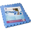 Miniatyrbillede 1 af 4: Blå skummatta 50x50cm tyk. 4mm til overjordisk pool eller oppblåsbar spa - Sæt på 9 plader GRE
