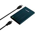 Miniatyrbillede 3 af 5: Eksternt kabinet til 2,5" SATA A USB 3.0/USB3.1 GEN1 harddisk - AISENS - ASE-2525PB - Pacific Blue