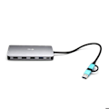 Miniatyrbillede 2 af 3: i-Tec CANANOTDOCKPD USB Hub Sølv