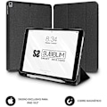 Pikkukuva 2 / 2: Shock Case iPad 10,2" 9/8/7 Gen Tablet Case - SUBBLIM - Musta - Kaksi katselukulmaa - Apple Pencil -paikka Svart