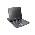 Miniatyrbillede 1 af 4: DIGITUS DS-72211 KVM-konsol - 48,3 cm (19") - 1366 x 768 pixels - 1000:1 - TFT