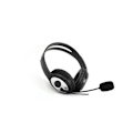 Miniatyrbillede 2 af 2: Hovedtelefon med mikrofon CoolBox COO-AUM-01 Sort - Ekstern supra-aural - Plug and play Svart