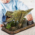 Pikkukuva 2 / 4: 3D Palapeli Dinosaurukset T-Rex National Geographic, 52 osaa paleontologiseen seikkailuun, Lahjaideat Jouluun ja Syntymäpäiville, Suositus 8-vuotiail