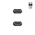 Pikkukuva 2 / 2: Nanokaapeli 10.15.8103. Kaapelin pituus: 3 m, Liitin 1: HDMI Type A (vakio), Liitin 1 sukupuoli: Uros, Liitin 2: HDMI