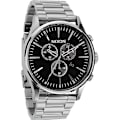Miniatyrbild 1 av 2: Klocka - Nixon - The Sentry Chrono A386-000 - Silver stålarmband - Quartz urverk - Analog Silver
