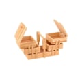 Pikkukuva 2 / 3: Ompelusalkku - Puu - 5 lokeroa - Beige - Mitat: 15 cm Beige