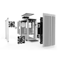 Miniatyrbillede 4 af 5: Be Quiet Pure Base 500DX ATX PC-taske, hvid (BGW38)
