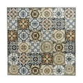 Miniatyrbillede 3 af 3: Sidebord - Bistro - Brun - 58 x 58 x 72 cm - Let at montere - Klassisk stil kastanj