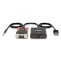 Miniatyrbillede 4 af 4: Lindy audio - video indgangsadapter - 38284 - VGA - lyd til HDMI konverter