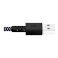 Miniatyrbillede 2 af 2: Eaton TrippLite MFi M/M USB 2.0 certificeret Heaton USB-A til Lightning Sync/Opladningskabel - Sort - 90 cm