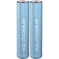 Miniatyrbillede 1 af 3: Panasonic eneloop lite HR03 Genopladeligt batteri LR3 (AAA) NiMH 550 mAh 1,2 V 2 stk.