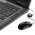 Miniatyrbild 2 av 3: TARGUS Wired Mouse - Optisk - USB - Compact Blue Trace - Svart