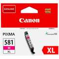 Miniatyrbillede 1 af 6: Blækpatron - CANON - CLI-581M XL (2050C001) - Magenta - 8,3 ml