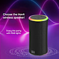 Miniatyrbillede 4 af 6: Trådløs Bluetooth 5.3 bærbar højttaler, RGB-lys, IPX6, 2000 mAh - Havit (SK833BT) - Sort