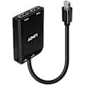 Miniatyrbillede 1 af 2: LINDY 38432 MST Mini DisplayPort til Dual HDMI Hub